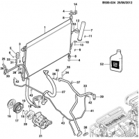 (B509-024) 2013 2S06    (LVN/LKH 2.5L , LWH/LWN 2.8L ,LY7 3.6L )