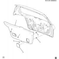 (RJ14-016) 2012-2013 JG,JH,JJ48 /LIFTGATE