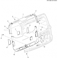 (KP14-060) 2011-2013 PP,PQ,PR75 /LIFTGATE