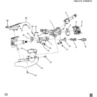 (1G06-010) 2012-2013 GM,GN    2 SWITCHES & COVERS (EXC KEYLESS ENTRY BTM)