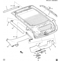 (1R14-011) 2011-2013 R /LIFTGATE
