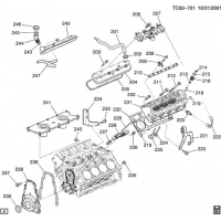 (TC00-701) - 2003      N2   -6.0L V8 PART 2 CYLINDER HEAD & RELATED PARTS (LQ4/6.0U)