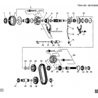 (TX04-291) - 2003-2007 N2      PART 2 INTERNAL COMPONENTS (BORG WARNER 4484)