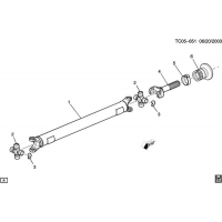 (TC05-651) - 2003-2009 N2  /FRONT AXLE