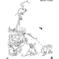 (TN06-003) - 2003-2009 N2 VENT HOSE/FRONT AXLE