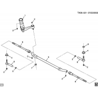 (TX06-021) - 2003-2009 N2 STEERING LINKAGE