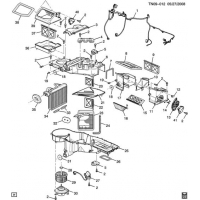(TN09-012) - 2003-2007 N2 A/C & HEATER MODULE ASM