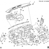 (TN16-021) - 2003-2007 N2 INSTRUMENT PANEL & RELATED PARTS PART 1
