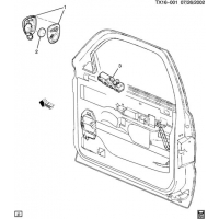 (TX16-001) - 2003-2007 N2 LOCKING SYSTEM/REMOTE