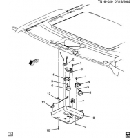 (TN16-029) - 2003      N2(06) - (SHORT ROOF CONSOLE)(DK8)