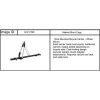 (AC21-599) - 2003-2006 N257  /BICYCLE (WHEEL MOUNT)