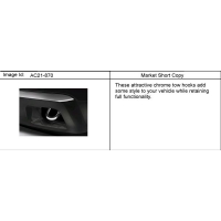(AC21-870) - 2003-2009 N257 HOOK PKG/TOW (FRONT)