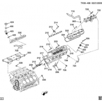 (TX00-408) - 2005-2007 N2   -6.0L V8 PART 2 CYLINDER HEAD & RELATED PARTS (LQ4/6.0U)