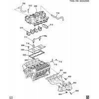 (TX00-706) - 2004-2007 N2   -6.0L V8 PART 5 MANIFOLD & FUEL RELATED PARTS (LQ4/6.0U)