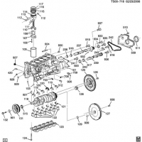 (TS00-718) - 2007-2010 N1   -3.7L L5 PART 1 CYLINDER BLOCK & INTERNAL PARTS (LLR/3.7E)