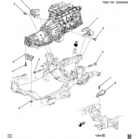 (TS00-722) - 2006      N1  & TRANSMISSION MOUNTING