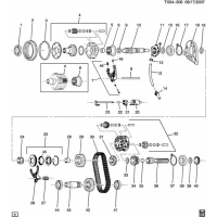 (TX04-306) - 2006-2010 N1      PART 2 INTERNAL COMPONENTS (BORG WARNER 4493/4494)(NR4,NR6)