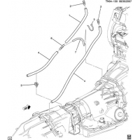 (TN04-130) - 2007-2010 N1 TRANSMISSION VENT HOSE (LLR/3.7E, M30)