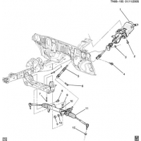 (TN06-105) - 2007-2010 N1 STEERING SYSTEM & RELATED PARTS (EXC (RHD))