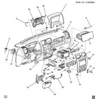 (TN16-115) - 2006-2009 N1 INSTRUMENT PANEL & RELATED PARTS PART 2 ELECTRICAL