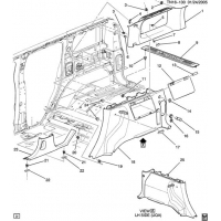 (TN16-130) - 2006-2008 N1 --BODY SIDE REAR