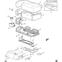 (TN16-136) - 2006-2008 N1  /FOLDING PART 1-LH CUSHION