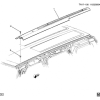 (TN17-100) - 2007-2010 N1(06) LUGGAGE CARRIER (EXC HH3,V54,V55)