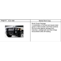 (AC21-898) - 2006-2010 N1 GUARD PKG/BRUSH (ROUND TUBE)