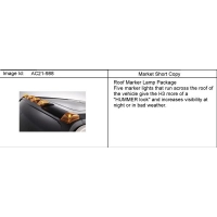 (AC21-988) - 2006-2010 N1 LAMP PKG/ROOF MARKER