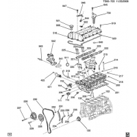 (TS00-723) - 2007      N1   -3.7L L5 PART 2 CYLINDER HEAD & RELATED PARTS (LLR/3.7E)