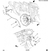 (TS00-724) - 2007      N1 CLUTCH PEDAL & CYLINDERS (MA5,RHD)(ONE PIECE MASTER CYLINDER PIPE)(1ST DES)