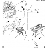 (TS03-716) - 2007-2010 N1 A.I.R. PUMP & RELATED PARTS (LLR/3.7E)