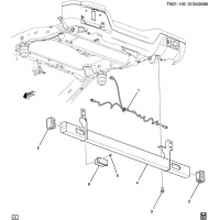 (TN07-105) - 2007-2008 N1 TRAILER HITCH (EQ9,T79)