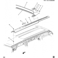 (TN17-102) - 2007-2010 N1(06) LUGGAGE CARRIER (HH3,V54,V55)