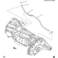 (TC04-916) - 2008-2009 N2 TRANSMISSION VENT HOSE (MYC)