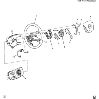 (TN06-012) - 2008-2009 N2 STEERING WHEEL &  PARTS