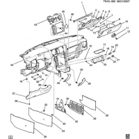 (TN16-083) - 2008-2009 N2 INSTRUMENT PANEL & RELATED PARTS PART 1 TRIM/LOWER