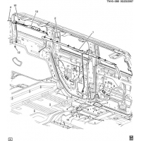 (TN16-088) - 2008-2009 N2(06) INFLATABLE RESTRAINT SYSTEM/ROOF SIDE(ASF)