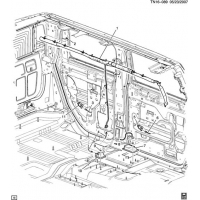 (TN16-089) - 2008-2009 N2(36) INFLATABLE RESTRAINT SYSTEM/ROOF SIDE(ASF)
