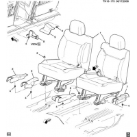 (TN16-173) - 2009      N2(06)   MOUNTING (BUCKET SEAT AL4)