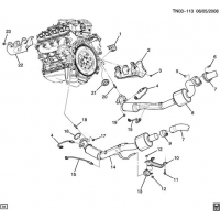 (TN03-113) - 2009      N1(43)    PART 1 FRONT (LH8/5.3L)