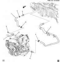 (TN08-123) - 2009-2010 N1 HOSES & PIPES/HEATER (LLR/3.7E, EXC RHD)