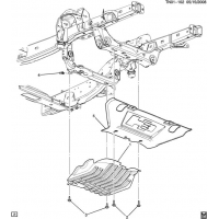 (TN01-102) 2006-2010 N1 SKID PLATE/OIL PAN