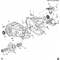 (TX04-315) 2010 N1   PART 1 CASE (BORG WARNER 4493/4494)(LH9/5.3P,NR4,NR6)