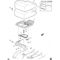 (TN16-138) 2009-2010 N1(06)  /FOLDING PART 2-RH CUSHION