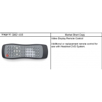 (GM21-035) 2006-2010 N1 ACCESSORY PKG/VIDEO DISPLAY REMOTE CONTROL