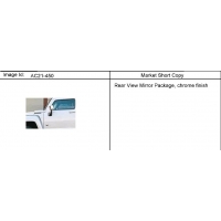 (AC21-450) 2006-2010 N1 MIRROR PKG/OUTSIDE REAR VIEW (PRODUCTION)