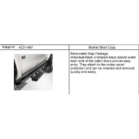 (AC21-997) 2006-2010 N1(06) STEP PKG/REMOVABLE OFF-ROAD ASSIST