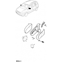     (.) - <I>MONOCAB (F75) (      ) (DONNELLY) (22176124- 4G000001- 2H027452-)</I>